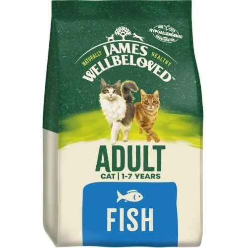 James Wellbeloved Adult Cat Food with Fish 4kg