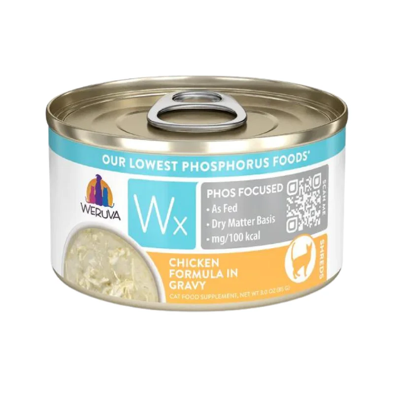 Weruva Wx Low Phosphorus Focused Chicken In Gravy Cat Canned